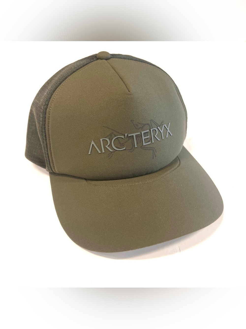 Arc'teryx Bird Word Trucker Snapback Cap S/P-M/M Triple Green NEW